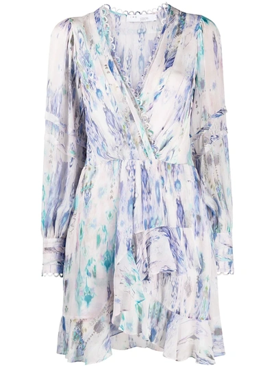 chinese dress ladies IRO Wye Long Sleeve Midi Dress in Blue – Order Of Style main image 1