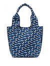 KENZO KNITTED LOGO-PATTERN TOTE BAG