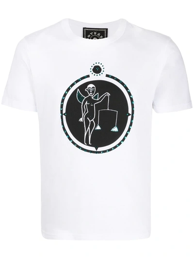 10 Corso Como Libra Print T-shirt In White