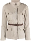 BAZAR DELUXE BELTED SAFARI JACKET