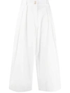 ETRO CROPPED WIDE-LEG TROUSERS