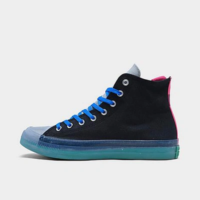 Converse Men's Chuck Taylor All Star Digital Terrain Cx High Top Casual Sneakers From Finish Line In Black/court Green/hyper Pink