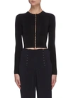 DION LEE HOOK FRONT KNIT BUSTIER TOP