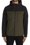 Levi's Rainy Days Hooded Jacket In Camouflage
