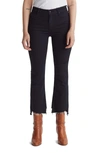 Mother The Insider Crop Step Fray Jeans In Not Gulity In Not Guilty