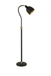 ADDISON AND LANE VINCENT BLACKENED BRONZE ARC LAMP,810325032996