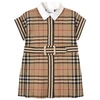 BURBERRY BURBERRY BEIGE VINTAGE CHECK DRESS,8036484-A7028