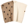 BURBERRY BEIGE STAR AND MONOGRAM MOTIF PONCHO,8036521-A7168