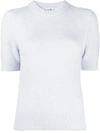 ACNE STUDIOS SHORT-SLEEVE KNITTED TOP