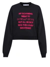 OFF-WHITE PRINTED SWEATSHIRT,OWBA026R21 JER002 1032