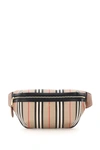 BURBERRY STRIPE SONNY MEDIUM BELT BAG,11701964