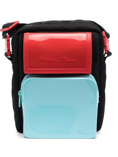 Mini Melissa Kids' Multi-pocket Backpack In Black