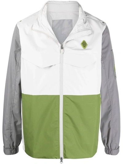 A-cold-wall* Off-white & Green Scafell Storm 3l Jacket In Grey,green
