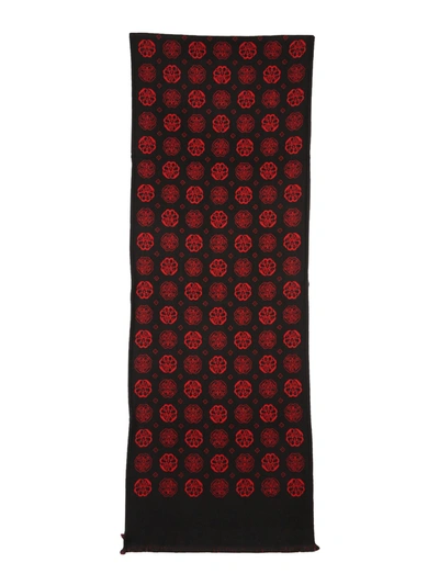 ALEXANDER MCQUEEN SCARF WITH JACQUARD PATTERN,199763