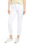 Wit & Wisdom Ab-solution High Waist Ankle Skinny Pants In Optic White