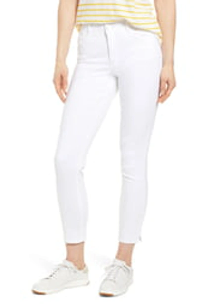 Wit & Wisdom Ab-solution High Waist Ankle Skinny Pants In Optic White
