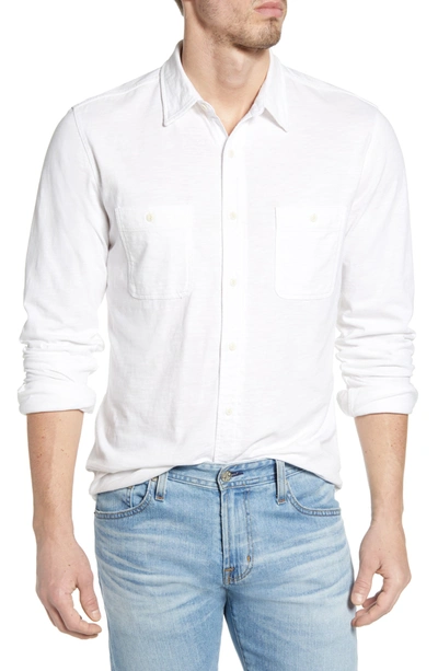 Faherty Seasons Button-up Shirt In White