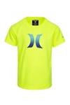 Hurley Kids' Ombre Icon Upf Shirt In 364volt