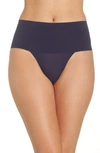 Spanx High Rise Thong In Midnight Navy