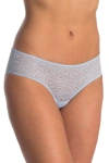 Dkny Geometric Lace Hipster Panty In Sky Dk