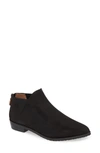 Gentle Souls By Kenneth Cole Neptune Leather Chelsea Bootie In Black
