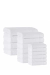 ENCHANTE HOME SIGNATURE TURKISH COTTON 16-PIECE TOWEL SET,810006713749