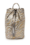 Aimee Kestenberg Tamitha Mini Leather Backpack In Metallic Zebra