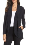 Barefoot Dreams (r) Cozychic Lite(r) Circle Cardigan In Black