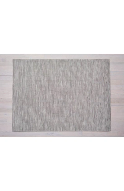 Chilewich Textured Woven Indoor/outdoor Floor Mat In Chalk