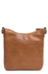 Frye Melissa Swing Leather Crossbody Bag In Cognac