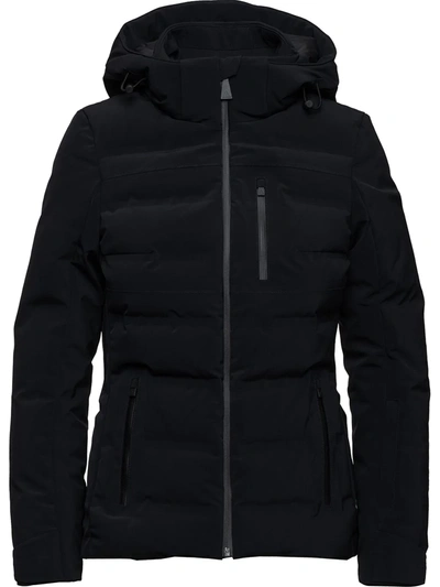 Aztech Mountain Nuke Hooded Puffer Jacket In Black