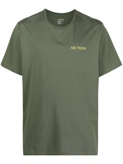 Arc'teryx Logo Print T-shirt In Green