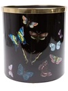 FORNASETTI BUTTERFLY PRINT WASTEPAPER BASKET