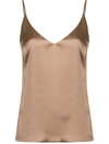 L AGENCE SILK-SATIN CAMISOLE