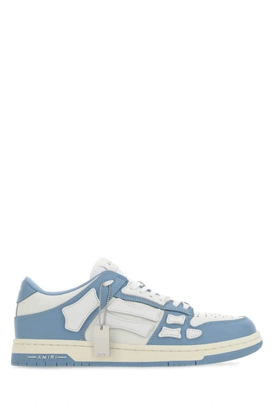 Amiri Skel Top Low Sneakers In Blue