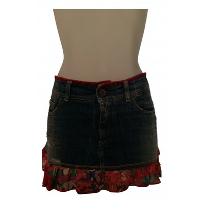 Pre-owned Replay Mini Skirt In Other