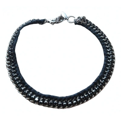 Pre-owned Sandro Necklace In Black