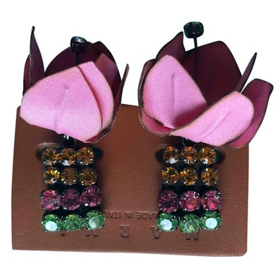 Pre-owned Marni Earrings In Multicolour