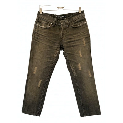 Pre-owned John Richmond Grey Denim - Jeans Jeans