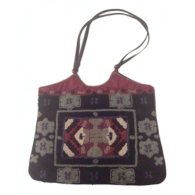 Pre-owned Jamin Puech Wool Handbag In Brown
