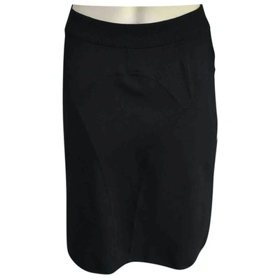 Pre-owned Alaïa Mid-length Skirt In Black