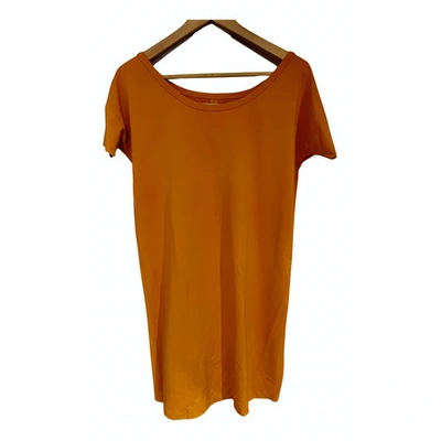 Pre-owned Humanoid Mid-length Dress In Orange