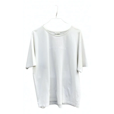 Pre-owned Pierre Cardin White Cotton Top