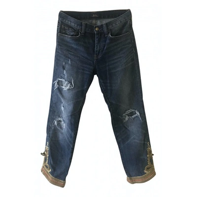 Pre-owned Polo Ralph Lauren Blue Denim - Jeans Jeans