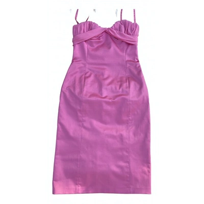 Pre-owned Versus Mid-length Dress In Pink