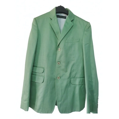 Pre-owned Dsquared2 Jacket In Green