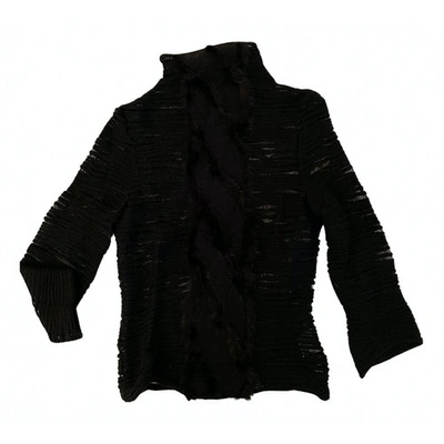 Pre-owned Roberto Cavalli Wool Knitwear In Black