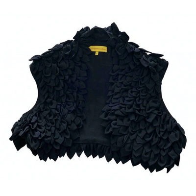 Pre-owned Catherine Malandrino Silk Knitwear In Black