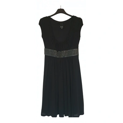 Pre-owned Faith Connexion Mid-length Dress In Black