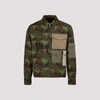 PALM ANGELS PALM ANGELS CAMOUFLAGE PRINT POCKET PATCH SHIRT